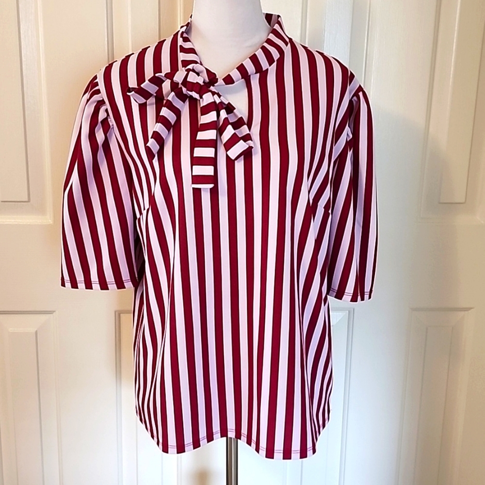Stripe and Bow top